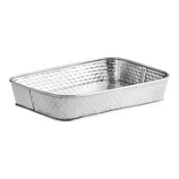 Tablecraft GPSS90 Brickhouse 9 1/2" x 6 1/2" Rectangular Stainless Steel Platter