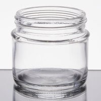 Tablecraft GJ3 3 oz. Glass Tasting Jar / Sauce Cup