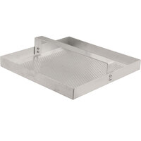 FMP 102-1109 Aluminum Floor Sink Strainer with 3/4 inch Lip - 7 3/4 inch x 7 3/4 inch