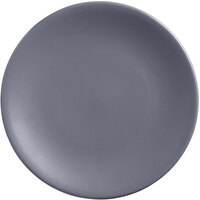 World Tableware DRI-3-G Driftstone 11 inch Granite Satin Matte Porcelain Coupe Plate - 12/Case