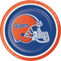 Creative Converting 419698 7 inch University of Florida Paper Plate - 96/Case