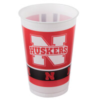 Creative Converting 379853 20 oz. University of Nebraska Plastic Cup - 96/Case