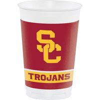 Creative Converting 330557 20 oz. University of Southern California Plastic Cup - 96/Case