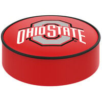Holland Bar Stool BSCOhioSt 14 1/2 inch Ohio State University Vinyl Bar Stool Seat Cover