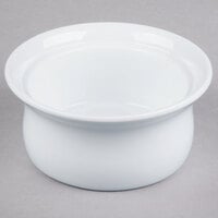Syracuse China 911194808 Reflections 11 oz. Aluma White Small Porcelain Casserole Dish - 24/Case