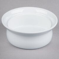 Syracuse China 911194806 Reflections 9 oz. Aluma White Medium Porcelain Pot Pie Dish - 24/Case