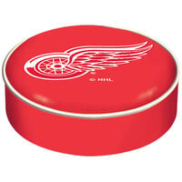 Holland Bar Stool BSCDetRed 14 1/2 inch Detroit Red Wings Vinyl Bar Stool Seat Cover