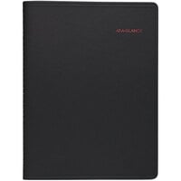 At-A-Glance 7086405 8 1/4 inch x 11 inch Black January 2022 - December 2022 Weekly / Monthly Appointment Book