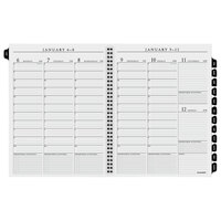 At-A-Glance 7091110 8 1/4 inch x 10 7/8 inch Executive Weekly / Monthly 2022 Planner Refill
