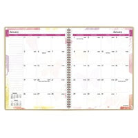 At-A-Glance 791905G Watercolors 8 1/2 inch x 11 inch January 2022 - January 2023 Weekly / Monthly Planner