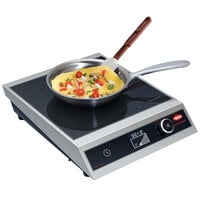 Hatco IRNG-HC1-18 Rapide Cuisine Heavy-Duty Stainless Steel Countertop Induction Range / Cooker - 120V, 1800W