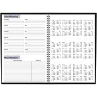 At-A-Glance AY200 DayMinder 7 7/8 inch x 11 7/8 inch Black July 2021 - August 2022 Monthly Academic Planner