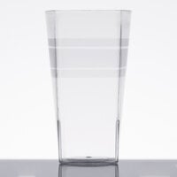 Fineline Tiny Temptations 6405-CL 2.4 oz. Tiny Tumblers Clear Plastic Cup - 200/Case