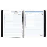 At-A-Glance 70EP0305 6 7/8 inch x 8 3/4 inch Black January 2022 - December 2022 Daily Action Planner