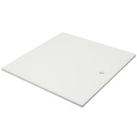 Advance Tabco K-2H Poly-Vance Cutting Board Sink Cover for 14" x 14" Compartments - 5/8" Thick