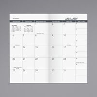 At-A-Glance 7090610 3 1/2" x 6 1/8" Pocket Size Monthly January 2023 - January 2024 Planner Refill