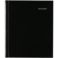 DayMinder G400H00 Premiere 6 7/8 inch x 8 5/8 inch Black January 2023 - December 2023 Hardcover Monthly Planner