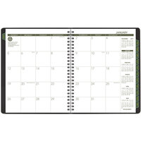 At-A-Glance 70951G05 6 7/8 inch x 8 inch Black January 2022 - December 2022 Classic Weekly / Monthly Appointment Book