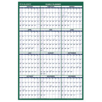 At-A-Glance PM31028 32 inch x 48 inch Green / White Vertical Erasable January 2022 - December 2022 Wall Planner