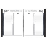 At-A-Glance 7021405 8 1/2 inch x 10 7/8 inch Black January 2022 - December 2022 24-Hour Daily Appointment Book