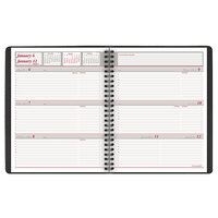 At-A-Glance 7065005 6 7/8 inch x 8 3/4 inch Black January 2022 - December 2022 Weekly / Monthly Appointment Book