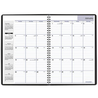 At-A-Glance SK200 DayMinder 7 7/8 inch x 11 7/8 inch Black December 2021 - January 2023 Monthly Planner