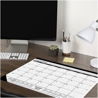 At-A-Glance SK241600 22 inch x 17 inch White September 2020 - December 2022 Ruled Monthly Desk Pad Calendar