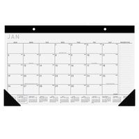 At-A-Glance SK14X00 17 3/4 inch x 10 7/8 inch Monthly January 2022 - December 2022 Compact Contemporary Desk Pad
