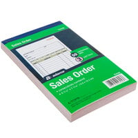 Adams TC4705 3-Part Blue and White Carbonless Sales Order Book with 50 Sheets