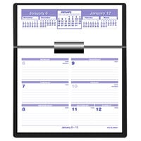 At-A-Glance SW705X50 Flip-A-Week 5 5/8" x 7" White 2024 Desk Calendar Refill