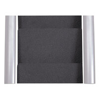 Alba DDEXPO6 Silver and Black 6-Pocket Display Rack - 13 3/8 inch x 19 5/8 inch x 36 3/8 inch