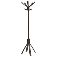 Alba PMCAFE 21 5/8" x 69 3/8" Espresso Brown Cafe Wood Coat Stand
