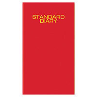 At-A-Glance SD37613 7 11/16 inch x 12 1/8 inch Red 2023 Daily Business Diary