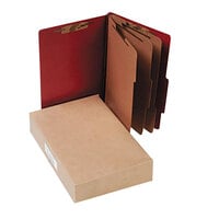 Acco 16038 Legal Size Classification Folder - 10/Box