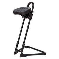 Alera Plus ALESS600 SS Series Black Adjustable Sit / Stand Stool