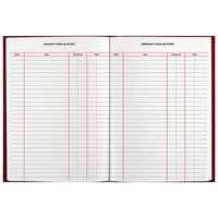 At-A-Glance SD38713 5 inch x 7 1/2 inch Red 2022 Daily Reminder Diary