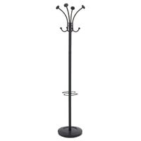 Alba PMVIENAN 16" x 70 1/2" Black Viena Steel Coat Stand