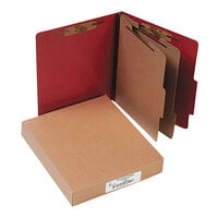 Acco 15036 Letter Size Classification Folder - 10/Box