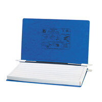 Acco 54043 8 1/2 inch x 14 7/8 inch Side Bound Hanging Data Post Binder - 6 inch Capacity with 2 Fasteners, Dark Blue