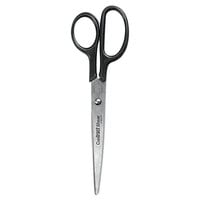 Westcott 10572 8 inch Stainless Steel Blunt Tip Contract Scissors with Black Straight Handle