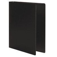 Acco 39711 Accohide Black Non-View Binder with 1" Round Rings