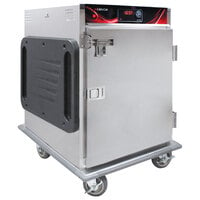Cres Cor H-137-SUA-6D-SD Insulated Half Height Stainless Steel Super-Duty Holding Cabinet - 120V, 1000W