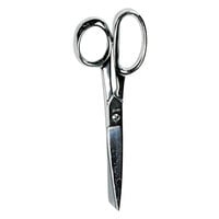 Clauss 10257 8 inch Hot Forged Carbon Steel Pointed Tip Shears with Nickel-Plated Straight Handle