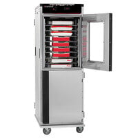 Cres Cor H-138-NPS-CC3MQ Insulated Full Height Stainless Steel Pass-Through Holding Cabinet - 120V, 2000W