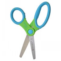 Westcott 14596 5 inch Stainless Steel Blunt Tip Kids Scissors with Antimicrobial Protection and Soft Handle