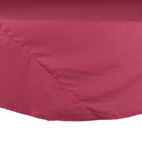 90" Round Mauve Hemmed 65/35 Poly/Cotton BlendCloth Table Cover