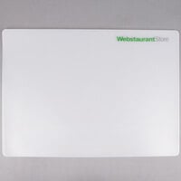 WebstaurantStore 24 inch x 18 inch Flexible Cutting Board Mat with Logo - 6/Pack