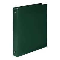 Acco 39716 Accohide Dark Green Non-View Binder with 1 inch Round Rings
