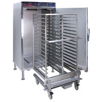 Cres Cor RH-1332W-D AquaTemp Insulated Full Height Stainless Steel Roll-In Holding Cabinet - 208V, 3000W
