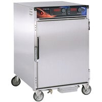 Cres Cor H-137-WSUA-6D AquaTemp Half Height Insulated Stainless Steel Holding Cabinet - 120V, 2000W